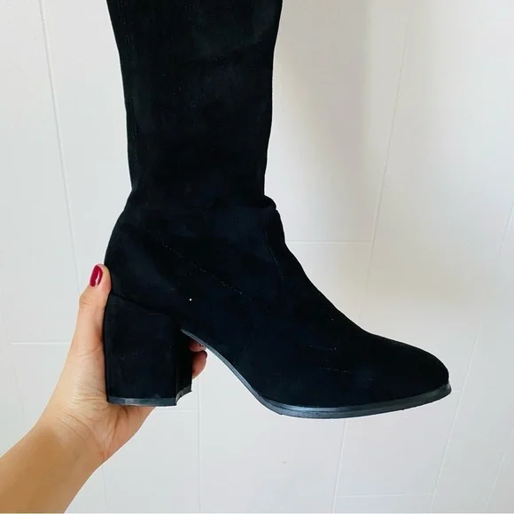 Stuart Weitzman Tieland Over-the-Knee Boots Size 40​​​​​ - Picture 4 of 9